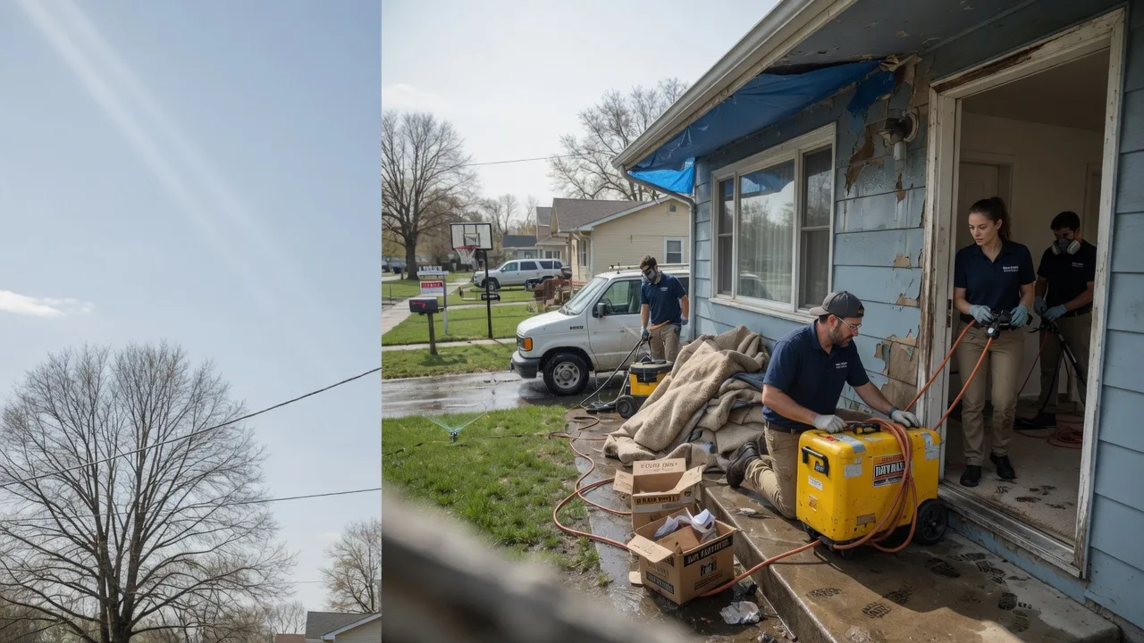 Basement Flood Cleanup in Colton, OR near me